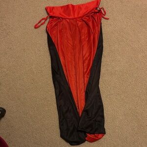 Red and Black Cape